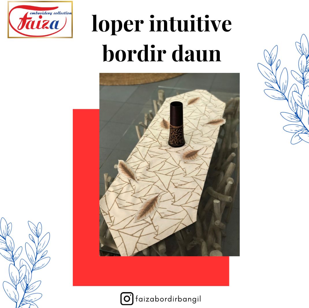 Loper Intuitive Motif Daun 1,5 M