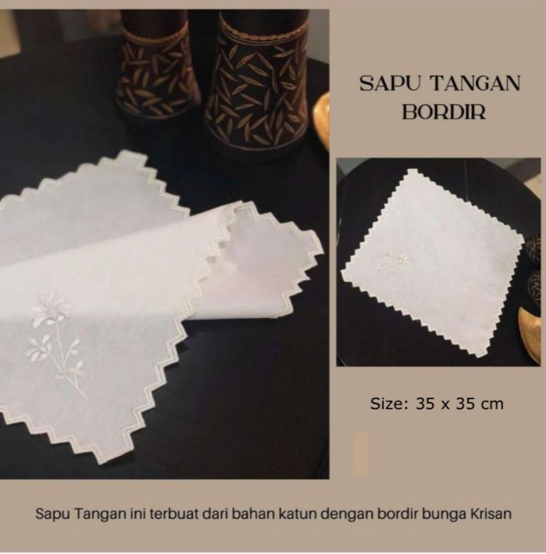 SAPU TANGAN BORDIR