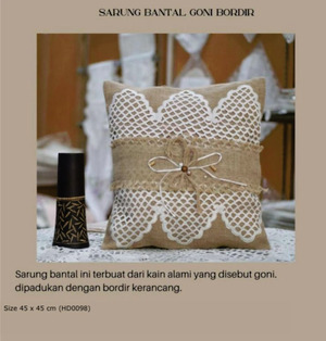 SARUNG BANTAL GONI BORDIR
