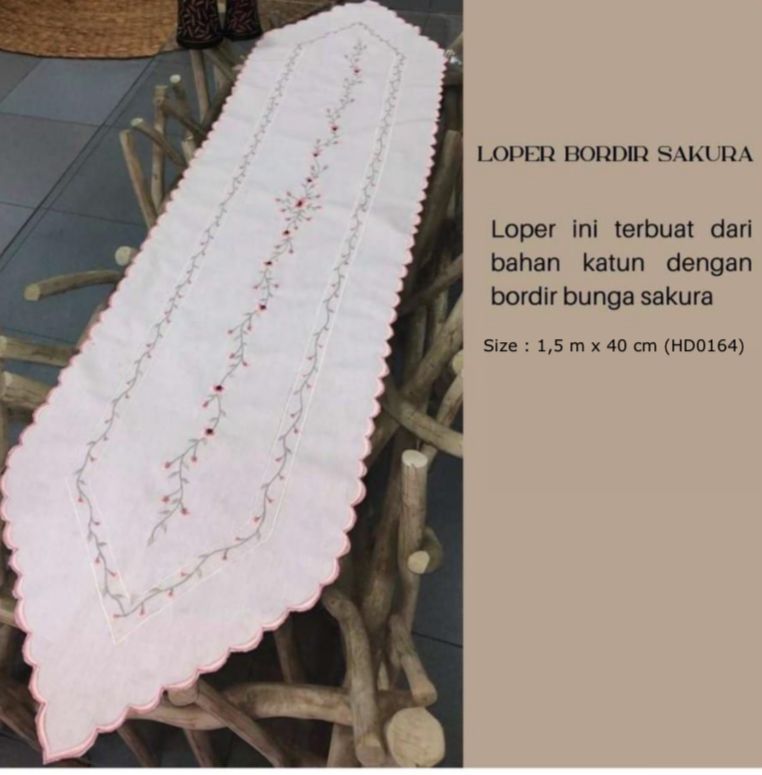LOPER BORDIR SAKURA 1,5 m x 40 cm