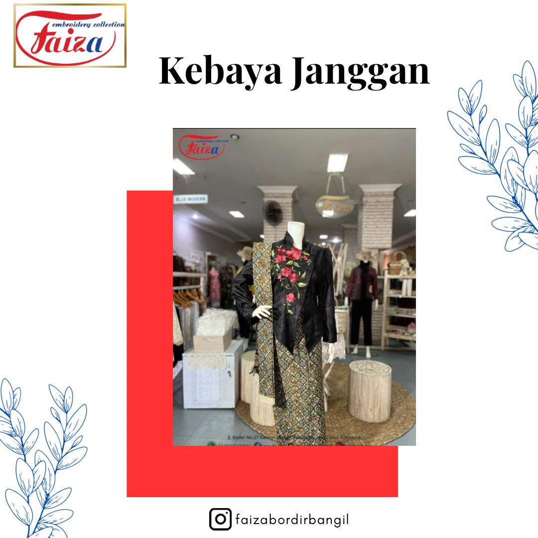 KEBAYA JANGGAN HITAM 1