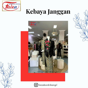KEBAYA JANGGAN HITAM 1