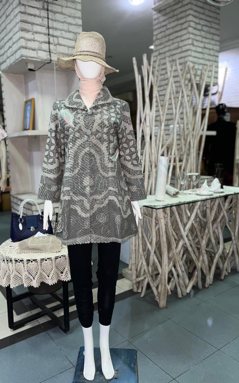 BLOUSE DOBBY