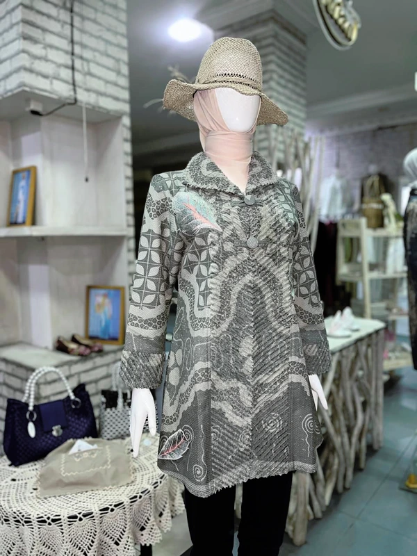 BLOUSE DOBBY
