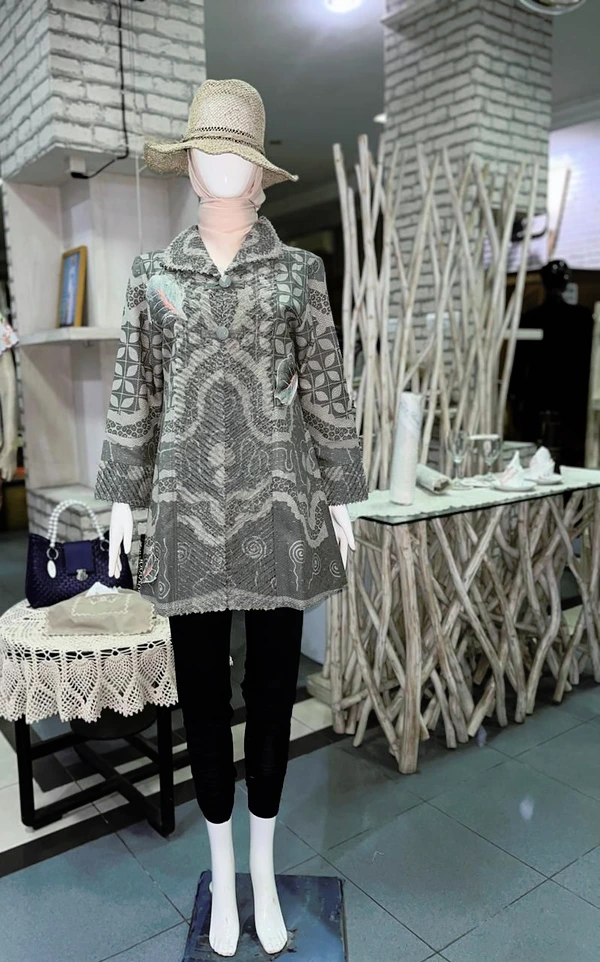 BLOUSE DOBBY