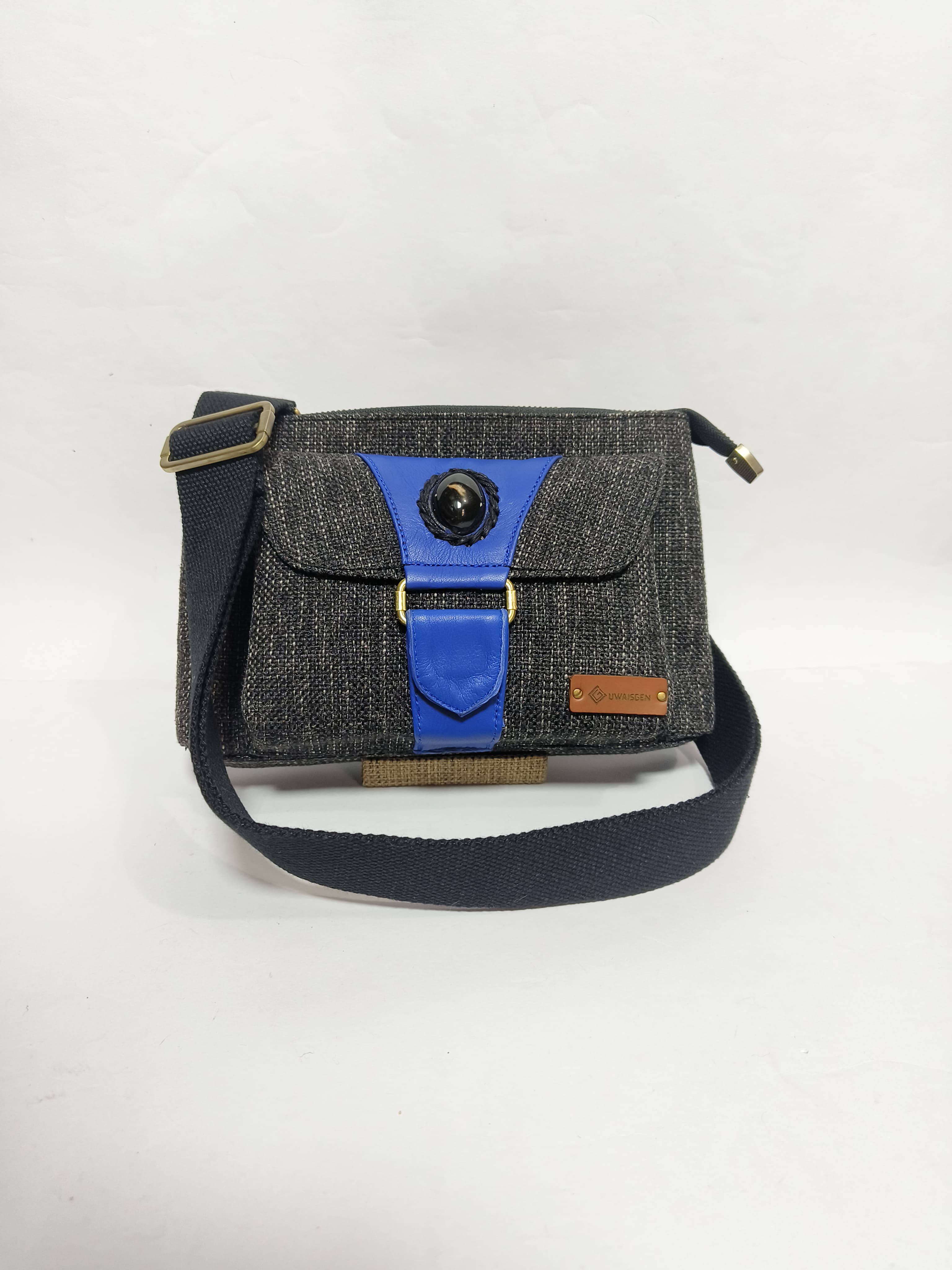 UwaisGen Boho Binesh Bag Kulit Endek Etnik Bali Handmade