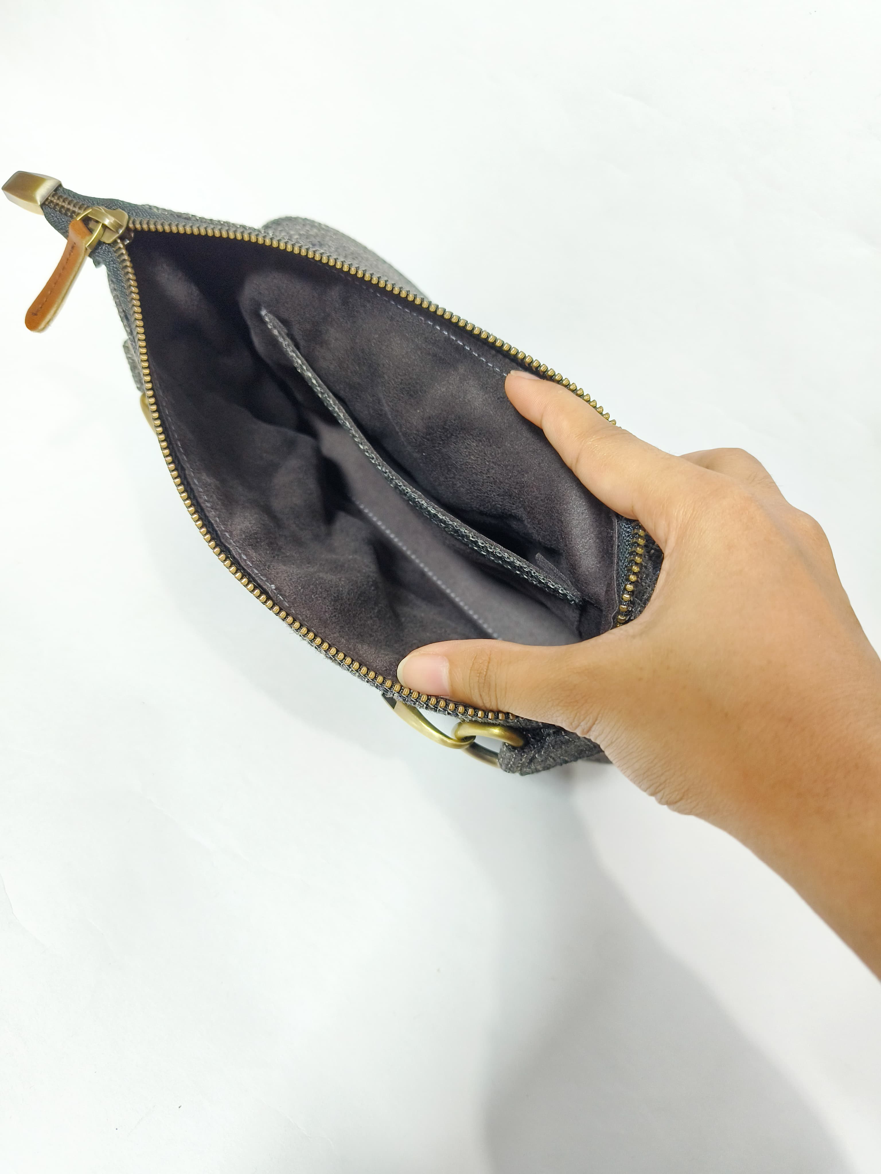 UWAISGEN Tas Selempang Tas Endek Etnik Bali Handmade Enzi Slingbag