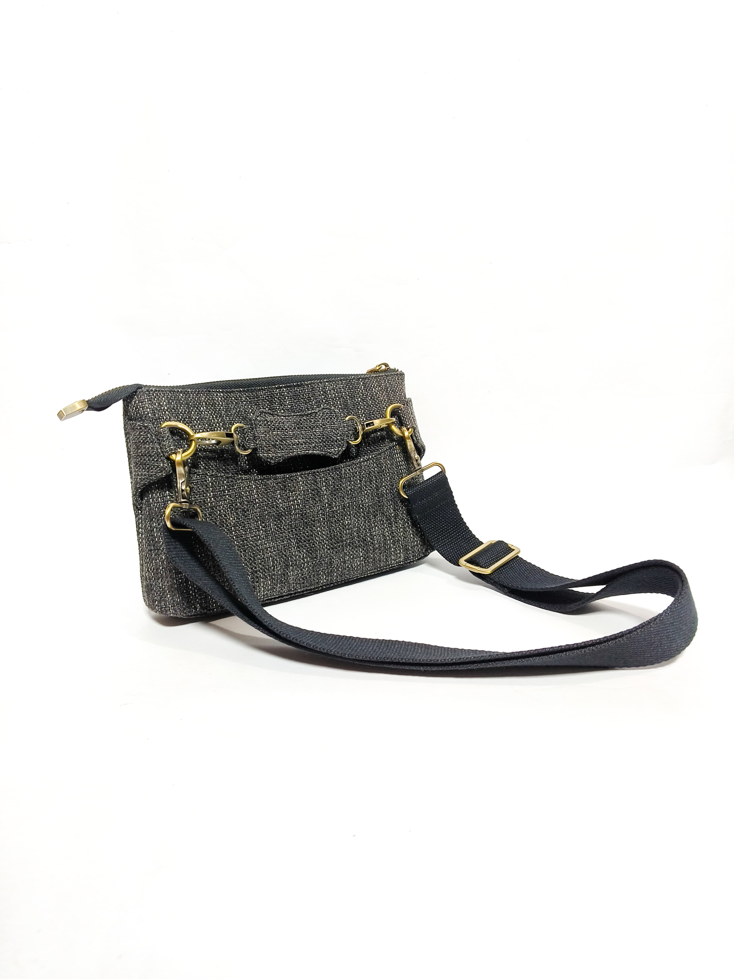 UWAISGEN Tas Selempang Tas Endek Etnik Bali Handmade Enzi Slingbag