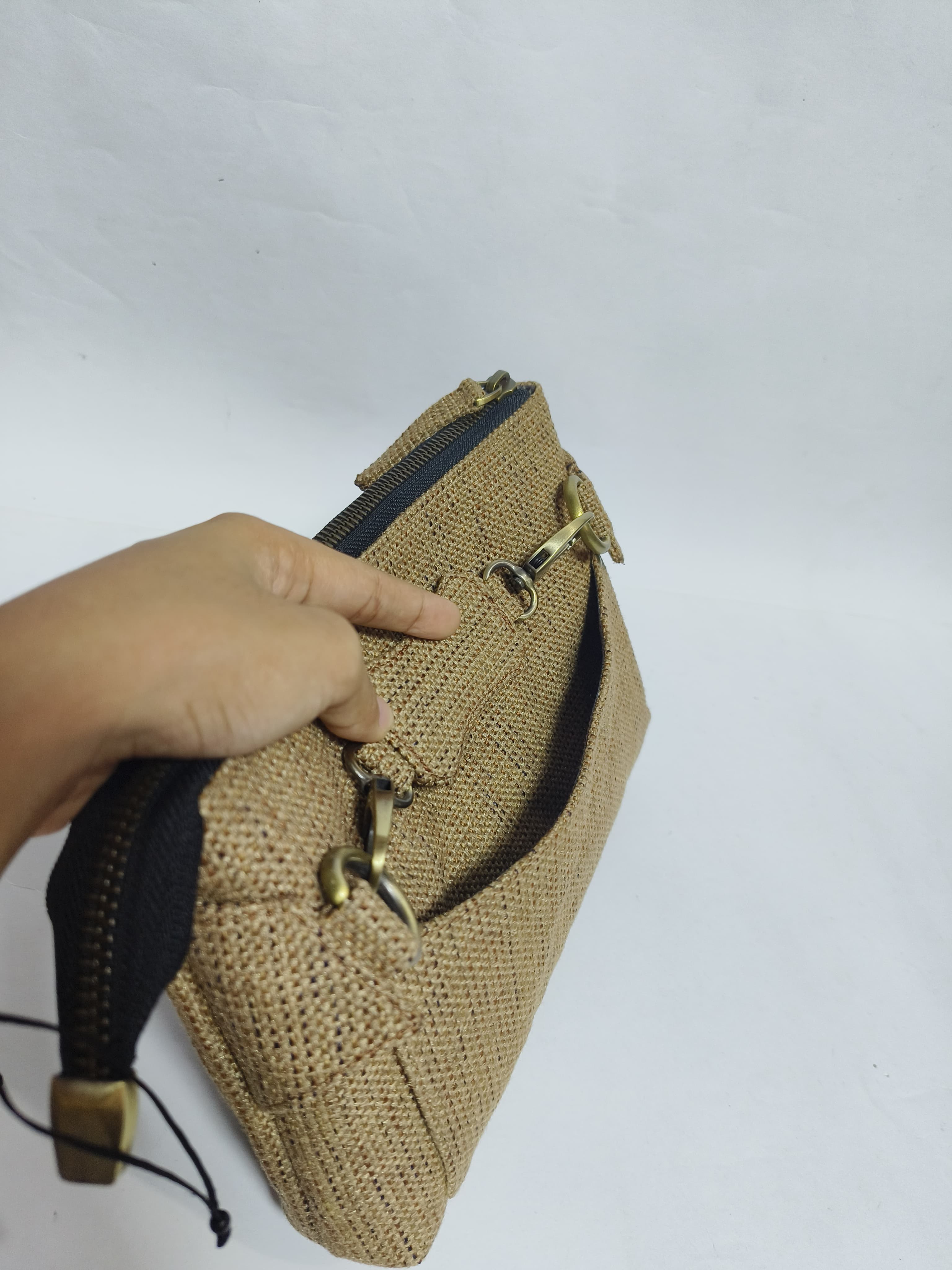 UwaisGen Enzi Slingbag Goni Endek Etnik Bali Handmade
