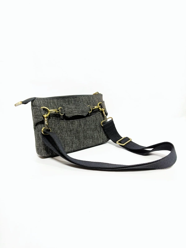 UWAISGEN Tas Selempang Tas Endek Etnik Bali Handmade Enzi Slingbag