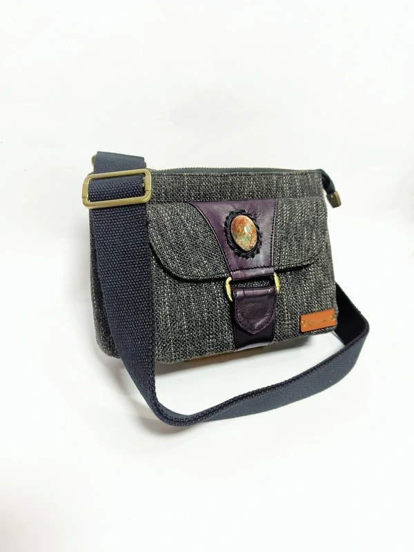 UWAISGEN Tas Selempang Tas Endek Etnik Bali Handmade Enzi Slingbag