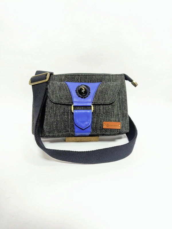 UWAISGEN Tas Selempang Tas Endek Etnik Bali Handmade Enzi Slingbag