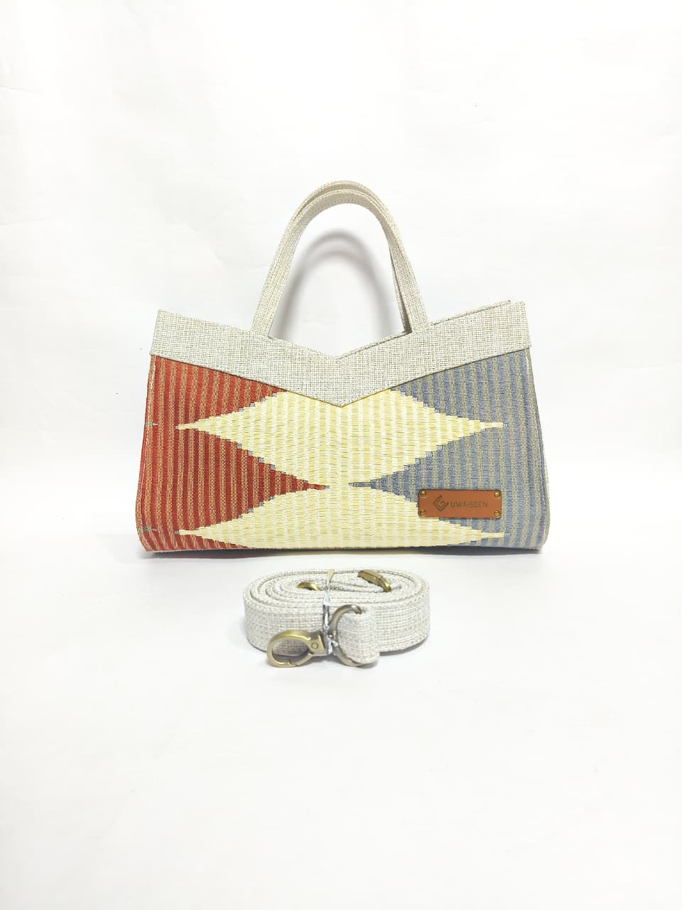 UWAISGEN Tas Wanita Fyra Bag Goni Tenun Rangrang Etnik Bali Handmade