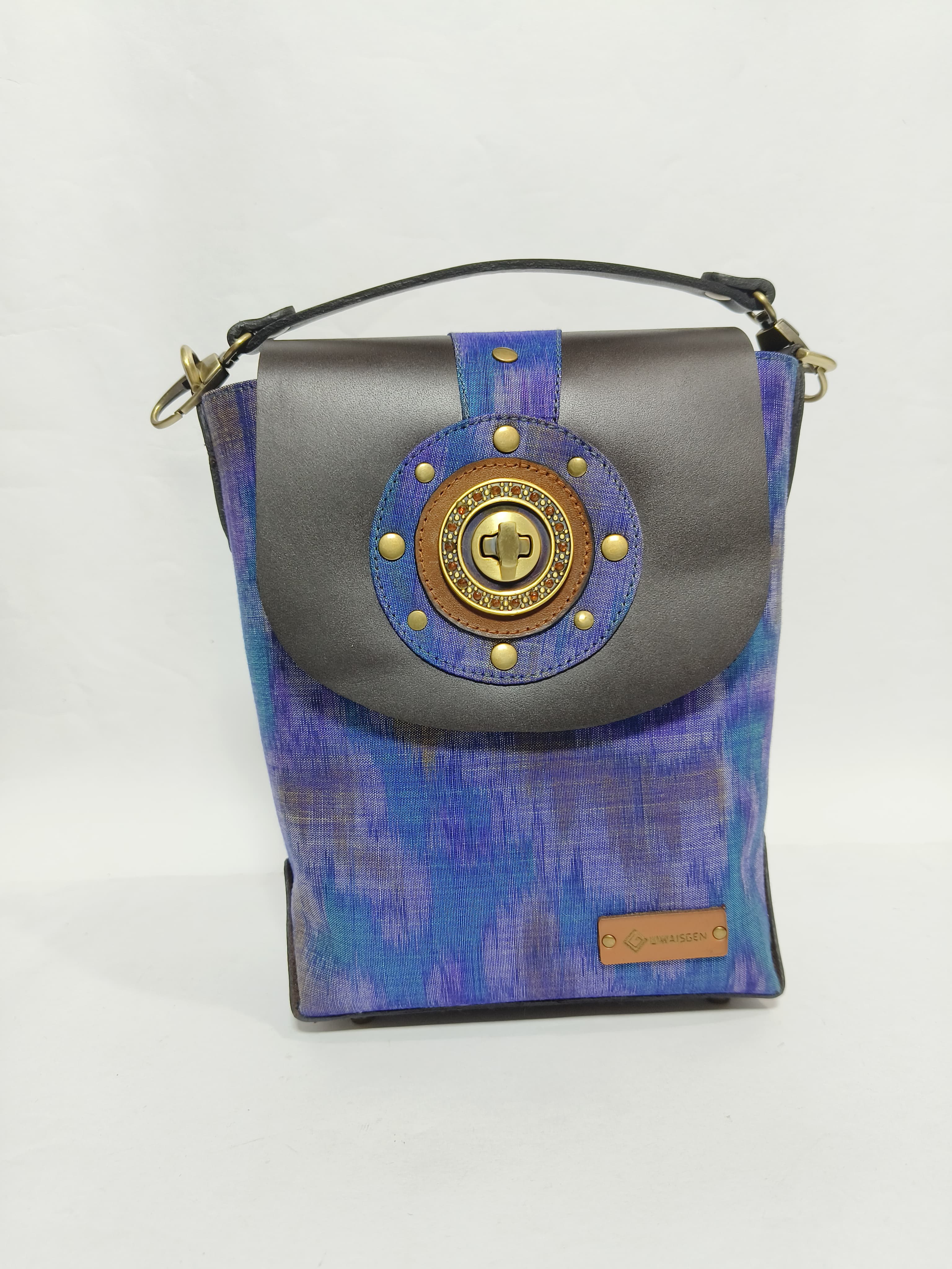UwaisGen Boho Greato Bag Goni Tenun Endek dan Blanket Etnik Bali Handmade
