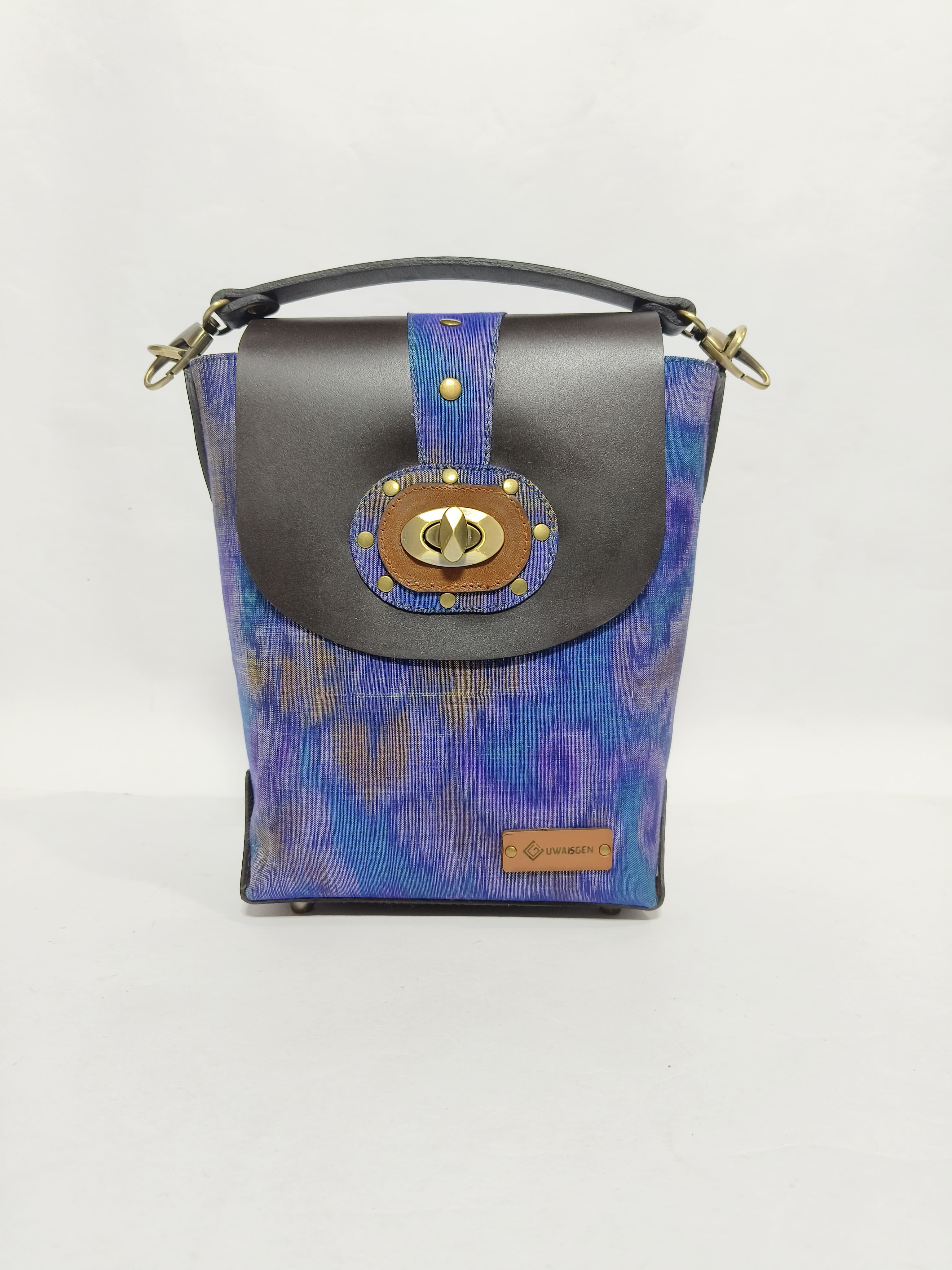 UwaisGen Boho Greato Bag Goni Tenun Endek dan Blanket Etnik Bali Handmade