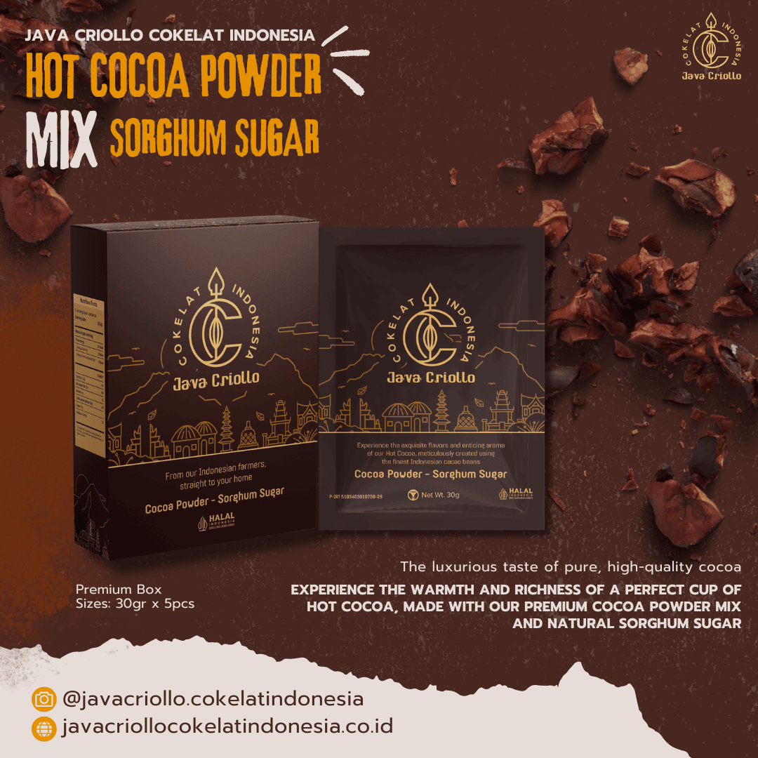 Hot Cocoa Powder Mix Sorghum Sugar