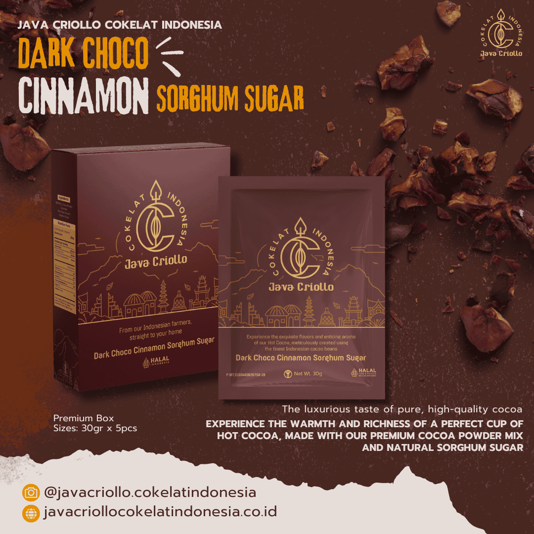 Hot Cocoa Powder Mix Cinnamon & Sorghum Sugar