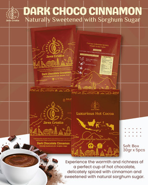 Dark Chocolate Powder Mix Cinnamon & Sorghum Sugar