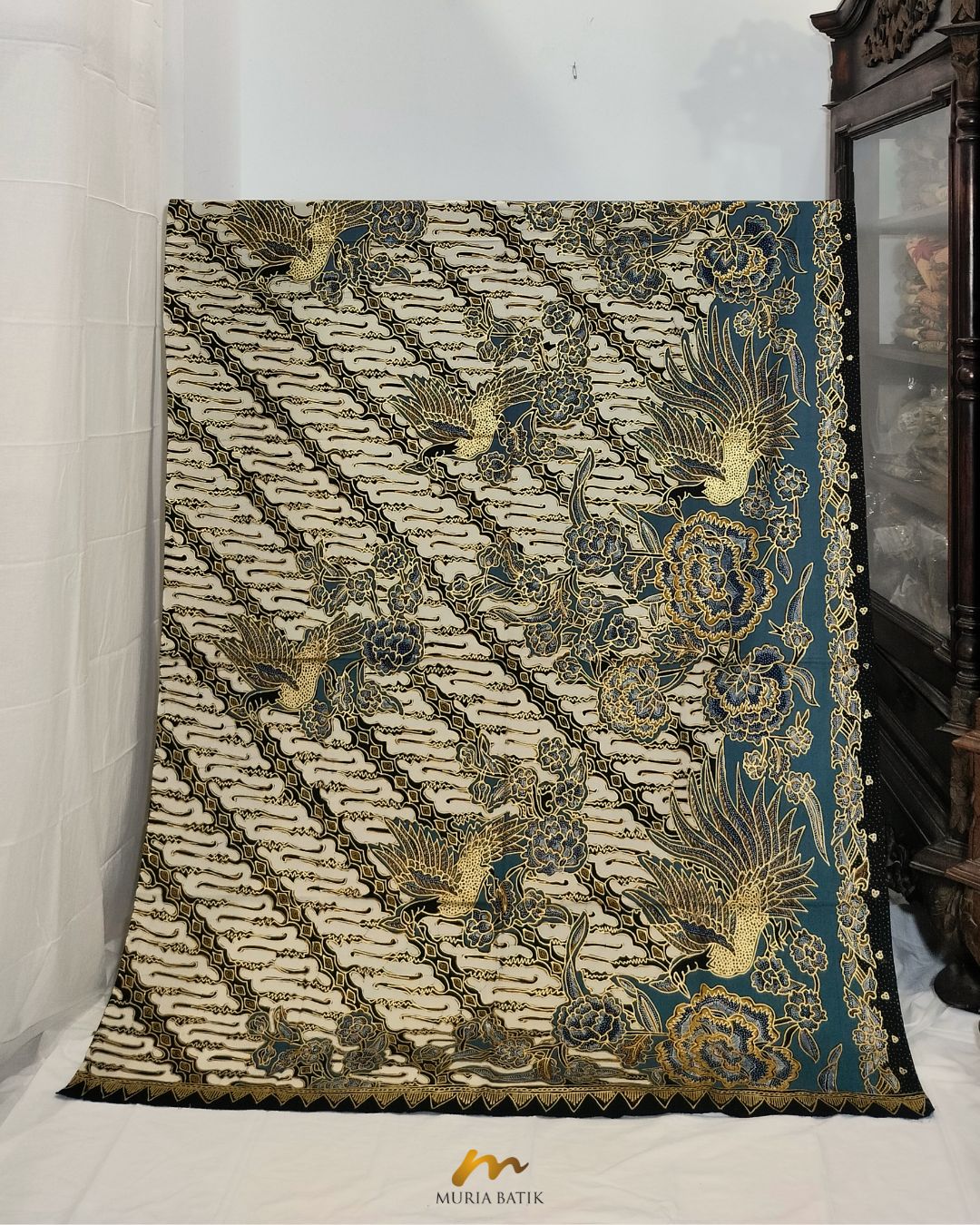 Kain Batik Tulis Perada Motif Parang Kembang Bebek