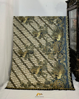 Kain Batik Tulis Perada Motif Parang Kembang Bebek