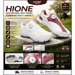 NOBF - JC GOLF SHOES - WHITE / PINK