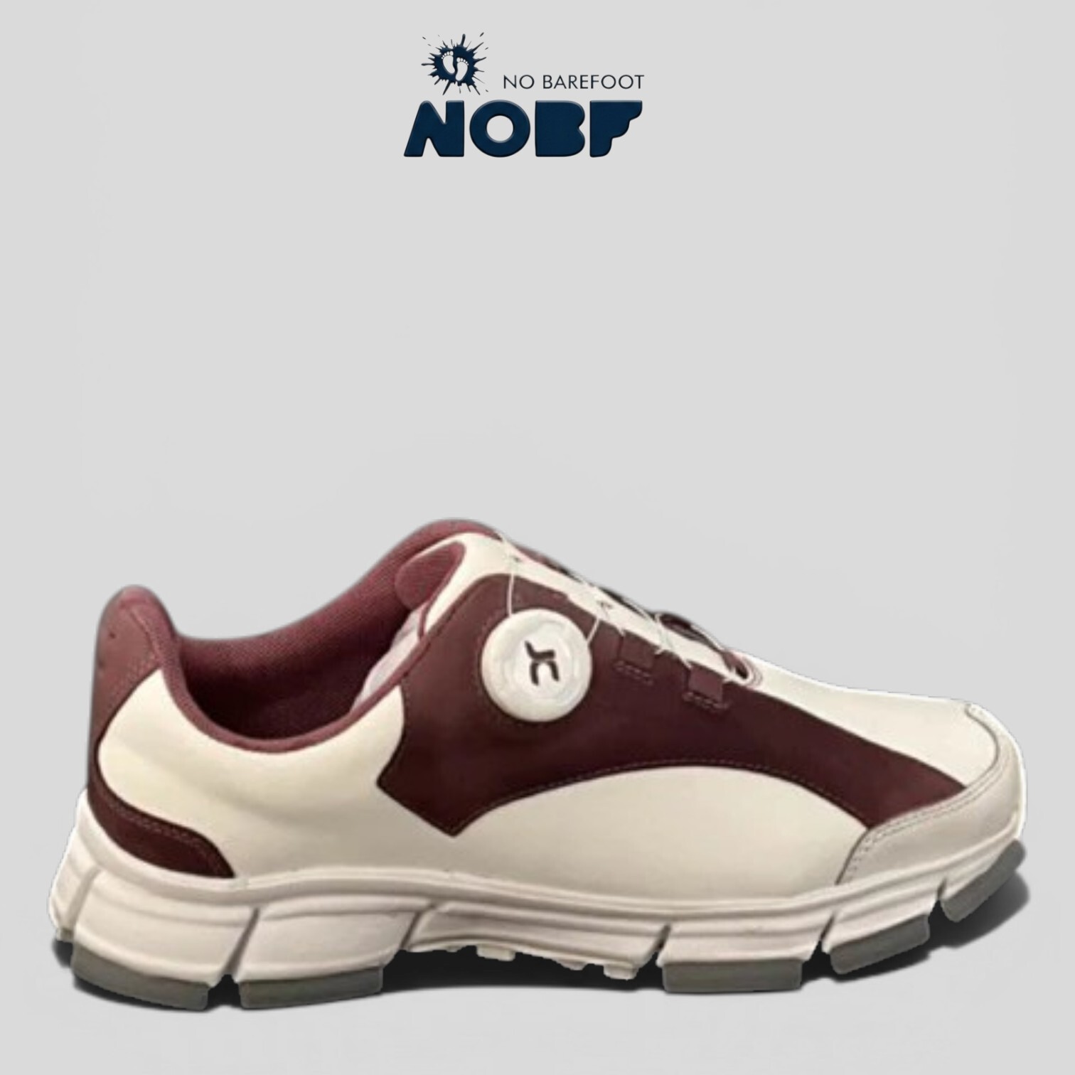 NOBF - JC GOLF SHOES - WHITE / PINK