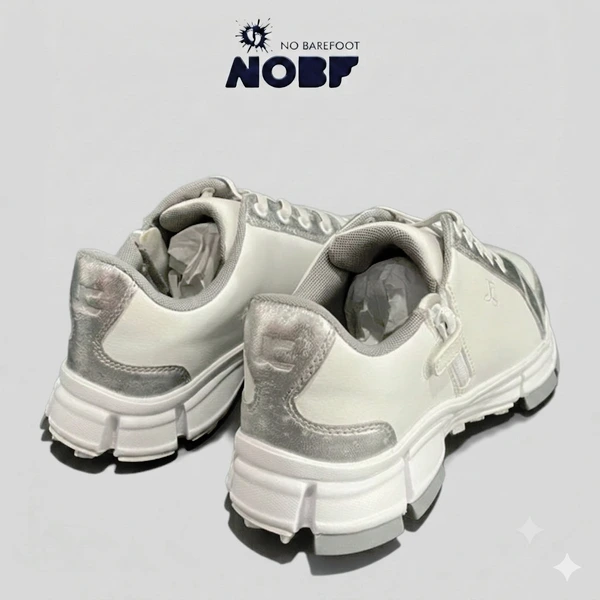 Sepatu Golf Hybrid JC Journey of Challenge - Spikeless Casual Sneakers - Zipper dan Lace - 100% Sepatu Kulit