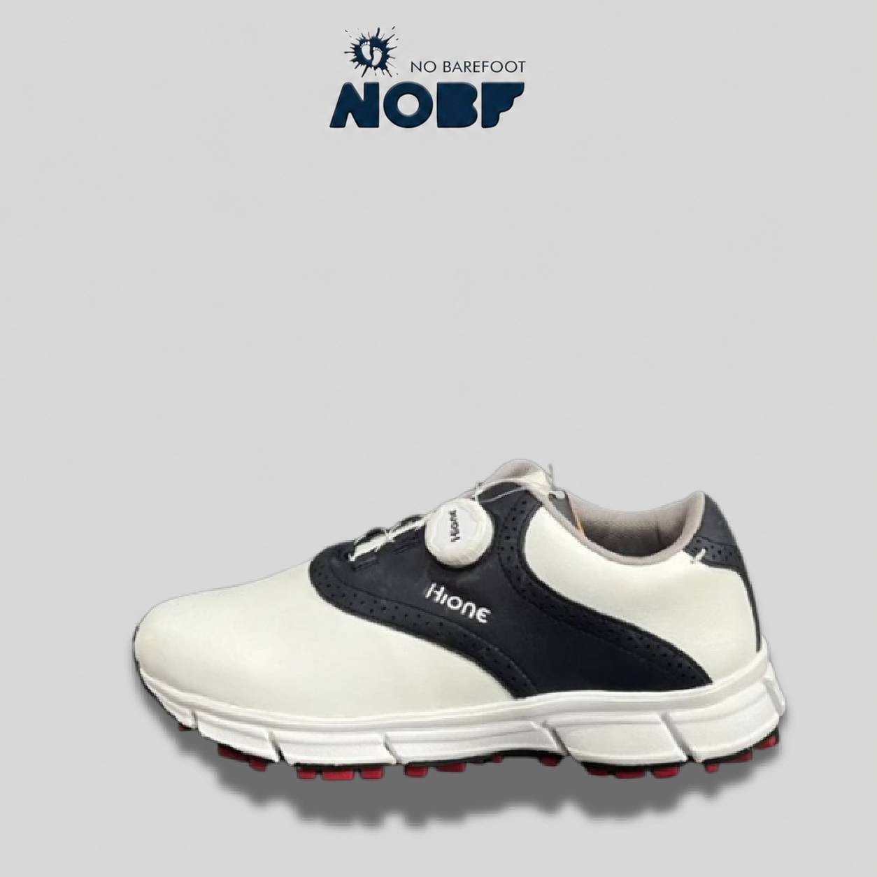 NOBF - HIONE DIAL M242D GOLF SHOES - NAVY/WHITE