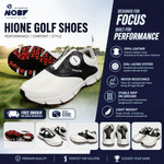 NOBF - HIONE DIAL M242D GOLF SHOES - NAVY/WHITE