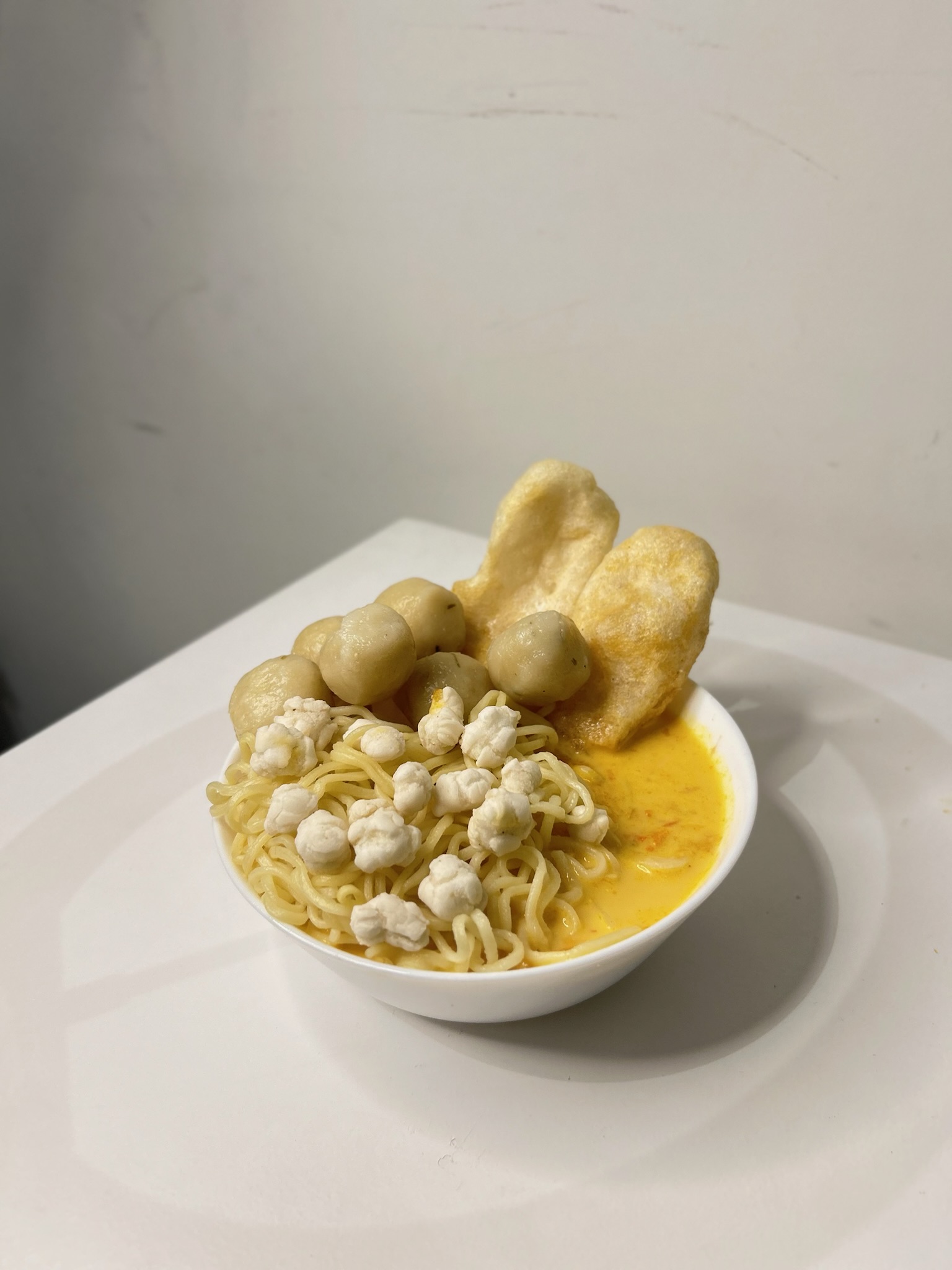 Cimeler - Cilok Kuah Keju Isi Telur Baso / Cilok Isi Keju Bumbu Creamy / Cireng Lidah Keju Cikur Daun Jeruk
