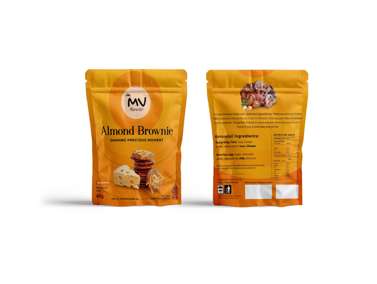 Almond Brownie MV 60g