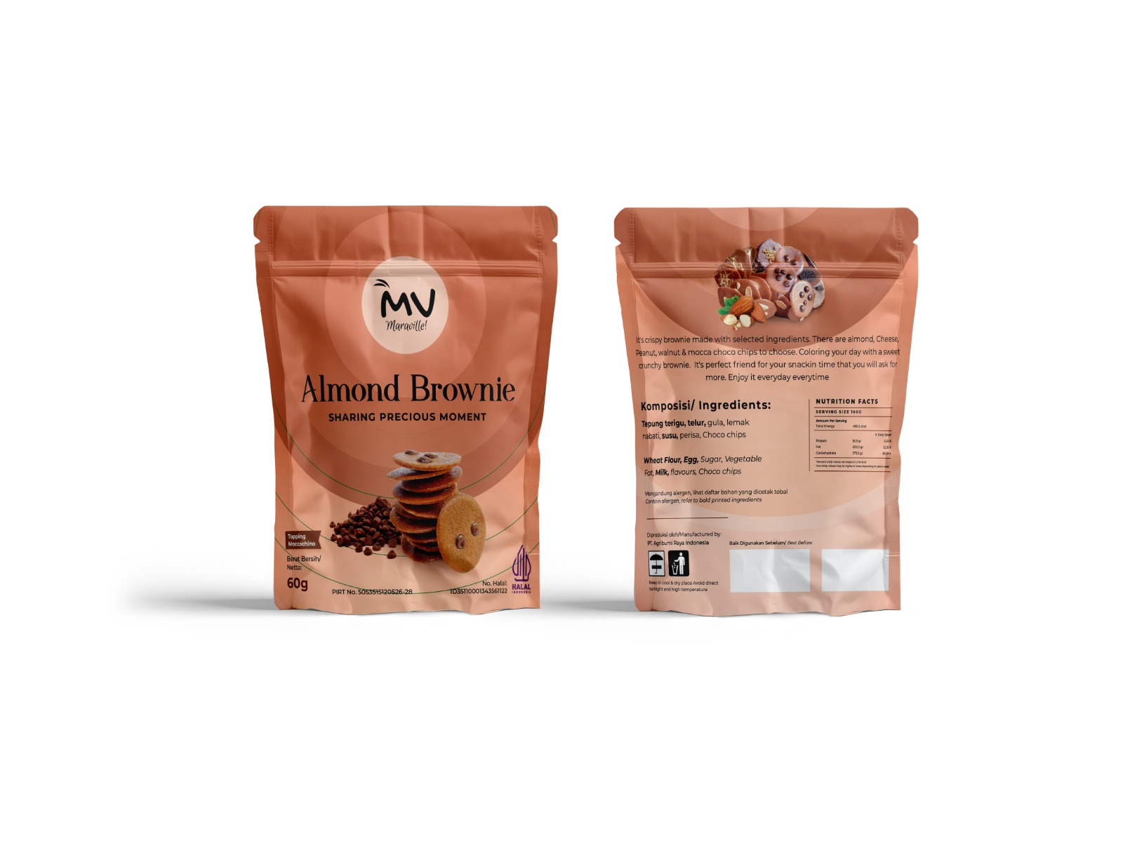 Almond Brownie MV 60g