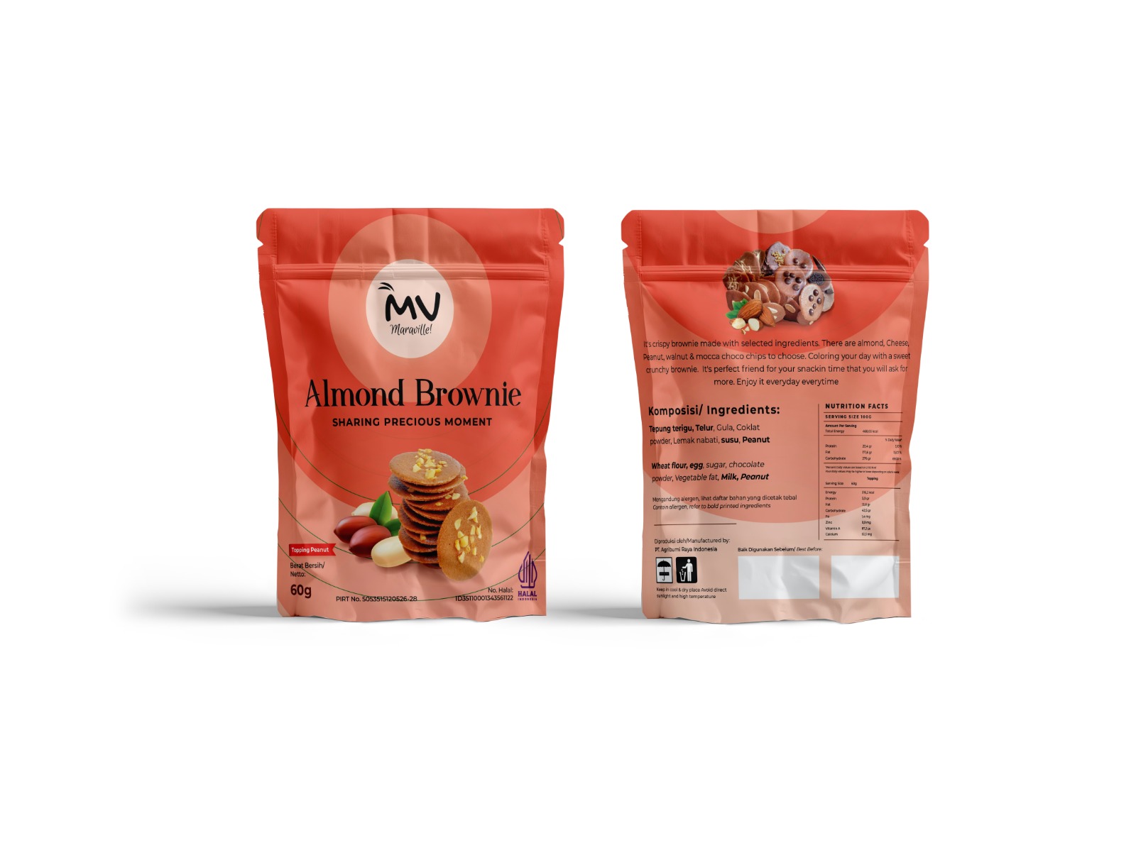 Almond Brownie MV 60g