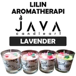 Lilin Aromatherapy Java Candle Art Natural Wax Gelas Sloki 60Gr