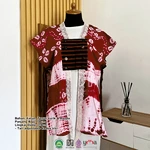 Liza Vest Atasan Wanita Batik Jumputan by Dea Modis Yogyakarta