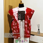 Liza Vest Atasan Wanita Batik Jumputan by Dea Modis Yogyakarta