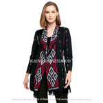 KI Outer Cardigan Kardigan Blazer Tenun Jepara Kemala Safiyya Merah