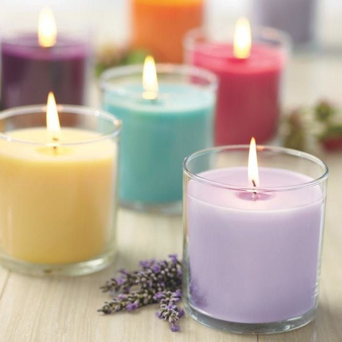 LILIN GELAS SLOKI 60 GR NON AROMA DAYA BAKAR 6 JAM DEKORASI PENERANGAN