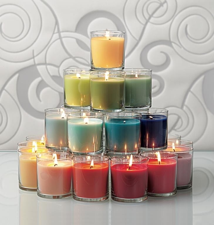 LILIN GELAS SLOKI 60 GR NON AROMA DAYA BAKAR 6 JAM DEKORASI PENERANGAN