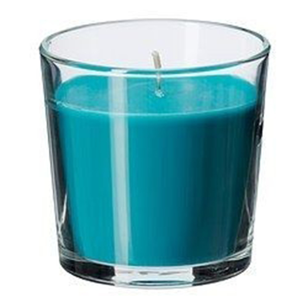 LILIN GELAS SLOKI 60 GR NON AROMA DAYA BAKAR 6 JAM DEKORASI PENERANGAN