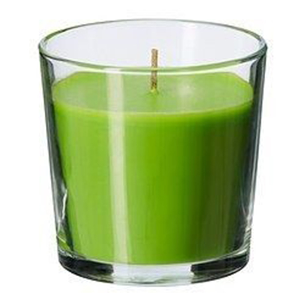 LILIN GELAS SLOKI 60 GR NON AROMA DAYA BAKAR 6 JAM DEKORASI PENERANGAN