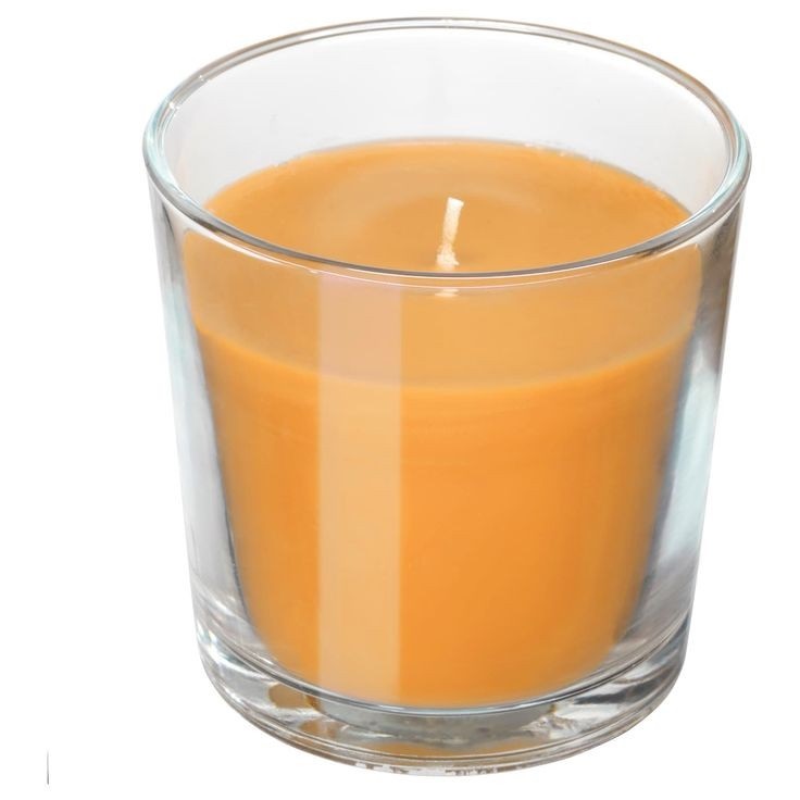 LILIN GELAS SLOKI 60 GR NON AROMA DAYA BAKAR 6 JAM DEKORASI PENERANGAN