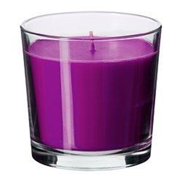 LILIN GELAS SLOKI 60 GR NON AROMA DAYA BAKAR 6 JAM DEKORASI PENERANGAN