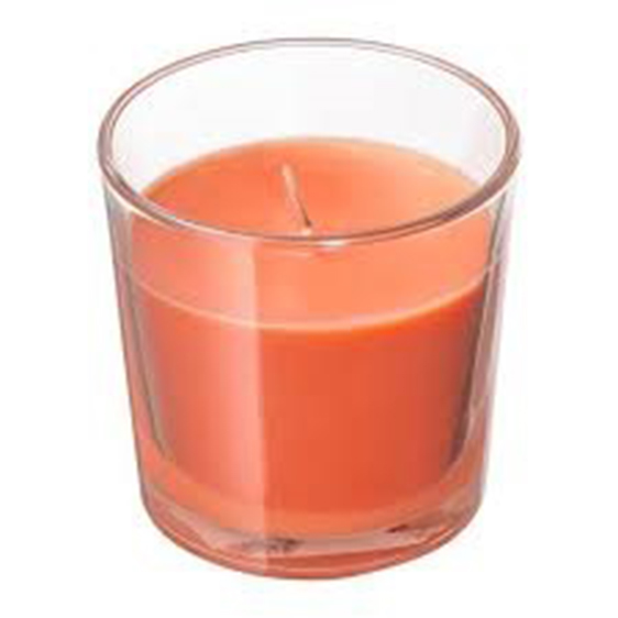 LILIN GELAS SLOKI 60 GR NON AROMA DAYA BAKAR 6 JAM DEKORASI PENERANGAN