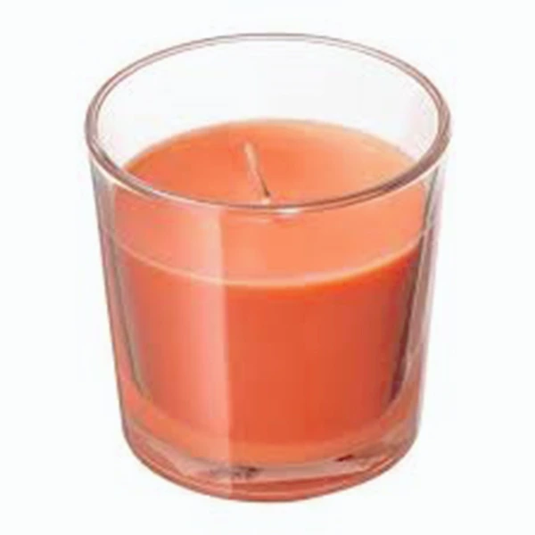 LILIN GELAS SLOKI 60 GR NON AROMA DAYA BAKAR 6 JAM DEKORASI PENERANGAN