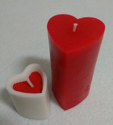 LILIN PILAR LOVE AESTHETIC NON AROMA DEKORASI & PENERANGAN