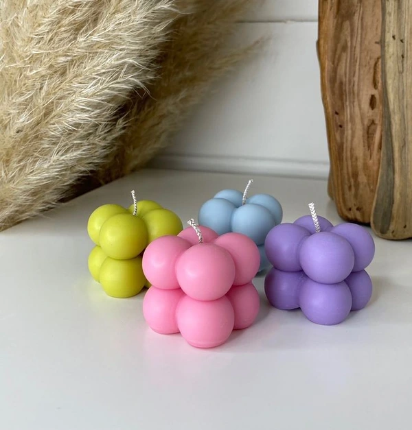 LILIN MINI BUBBLE KOREAN AESTHETIC SOUVENIR DEKORASI MERCHANDISE NON AROMA
