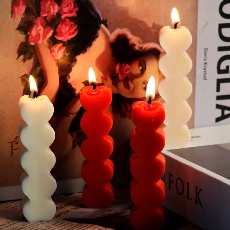 LILIN LOVE TOWER (TIPE M) AESTHETIC DEKORASI SOUVENIR (NON AROMA)