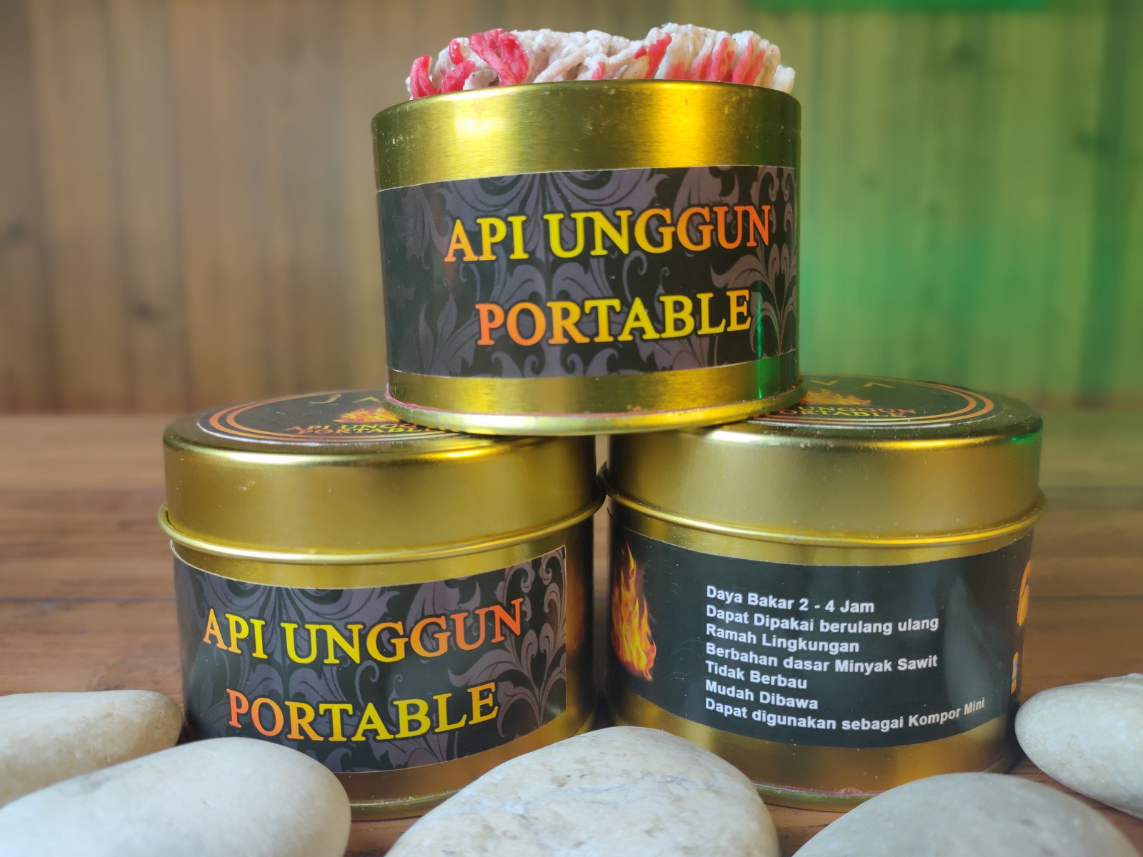 API UNGGUN PORTABLE UNIK RAMAH LINGKUNGAN