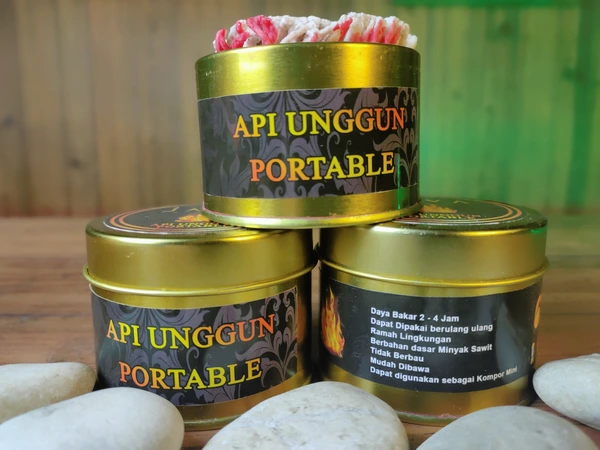 API UNGGUN PORTABLE UNIK RAMAH LINGKUNGAN